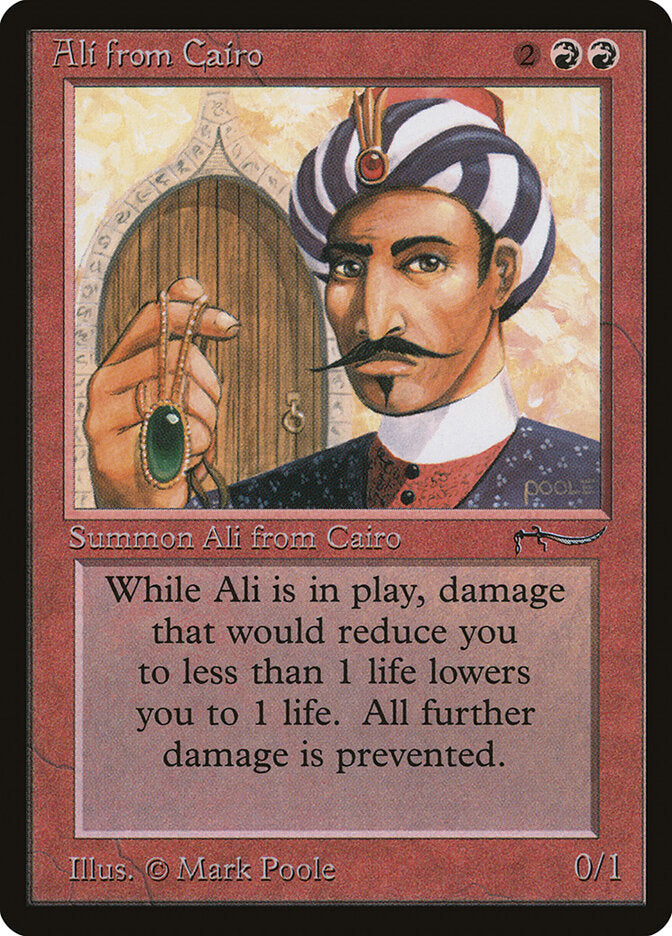 Ali from Cairo / Ali from Cairo - Magic: The Gathering - MoxLand