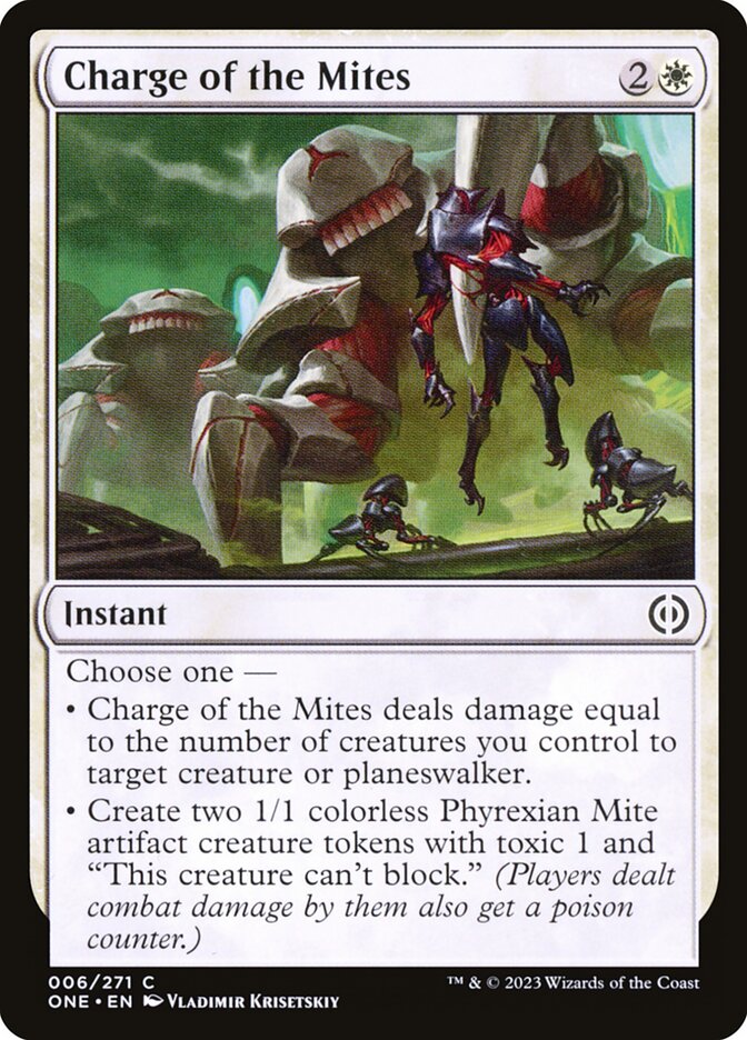 Carga dos Ácaros / Charge of the Mites - Magic: The Gathering - MoxLand