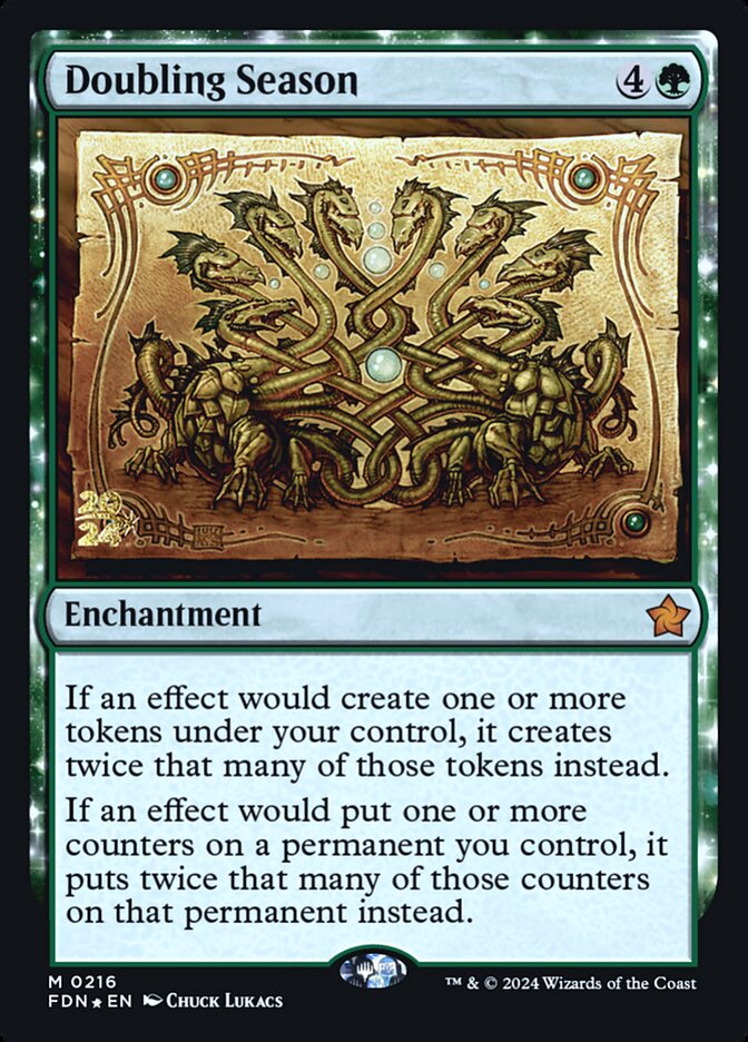 Temporada da Multiplicação / Doubling Season - Magic: The Gathering - MoxLand