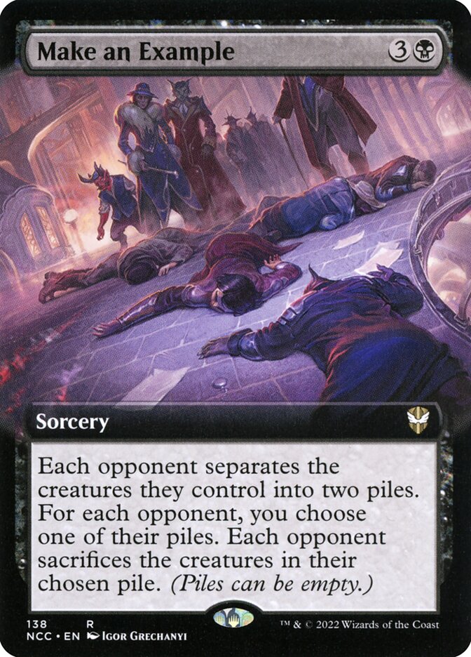 Fazer de Exemplo / Make an Example - Magic: The Gathering - MoxLand