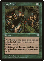 Deep Wood / Deep Wood - Magic: The Gathering - MoxLand