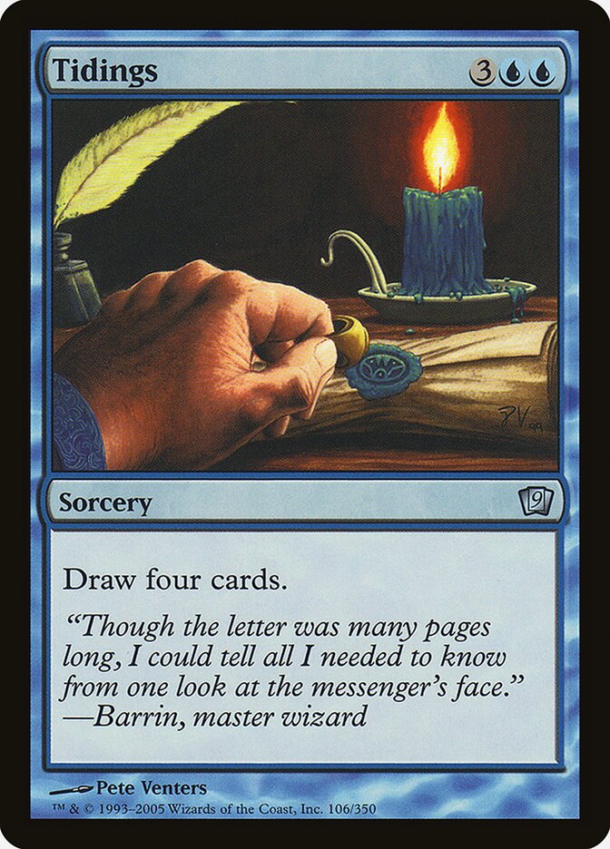Novidades / Tidings - Magic: The Gathering - MoxLand