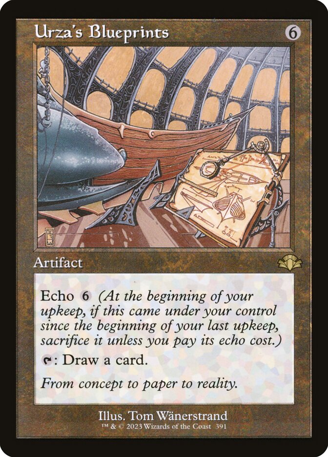 Projetos de Urza / Urza's Blueprints - Magic: The Gathering - MoxLand