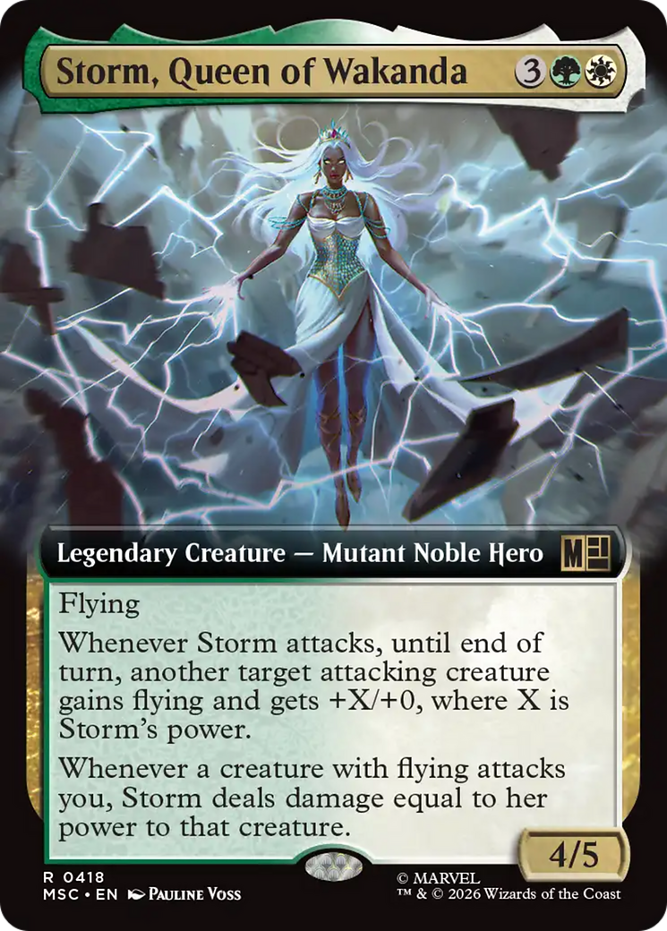 Storm, Queen of Wakanda - Magic: The Gathering - MoxLand