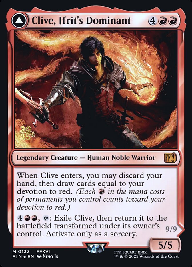Clive, Ifrit's Dominant - Magic: The Gathering - MoxLand
