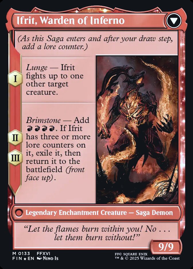 Clive, Ifrit's Dominant - Magic: The Gathering - MoxLand