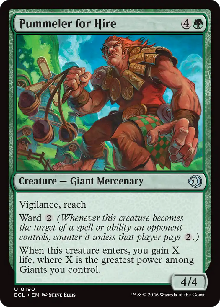Esmurrador de Aluguel / Pummeler for Hire - Magic: The Gathering - MoxLand