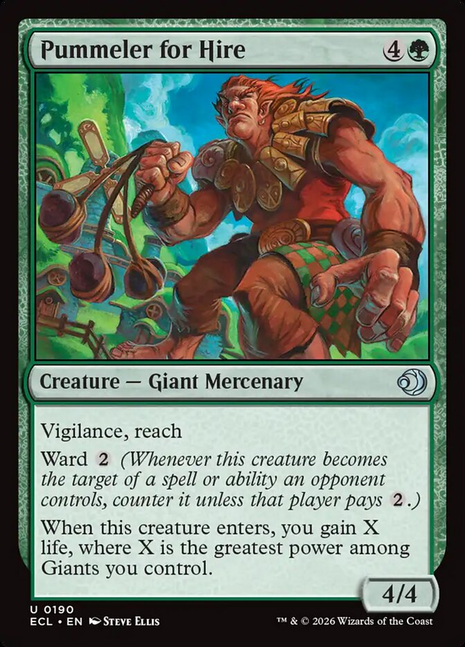 Esmurrador de Aluguel / Pummeler for Hire - Magic: The Gathering - MoxLand