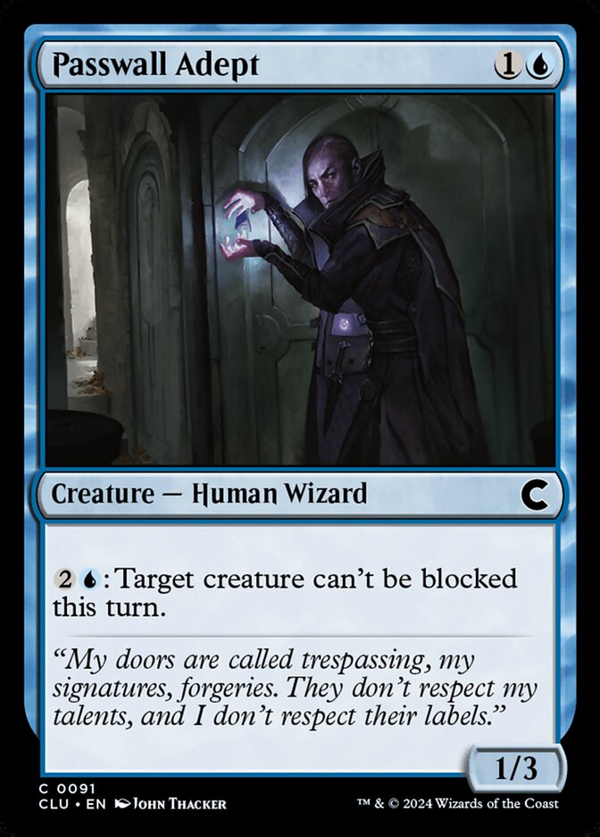 Adepto de Criptoparede / Passwall Adept - Magic: The Gathering - MoxLand