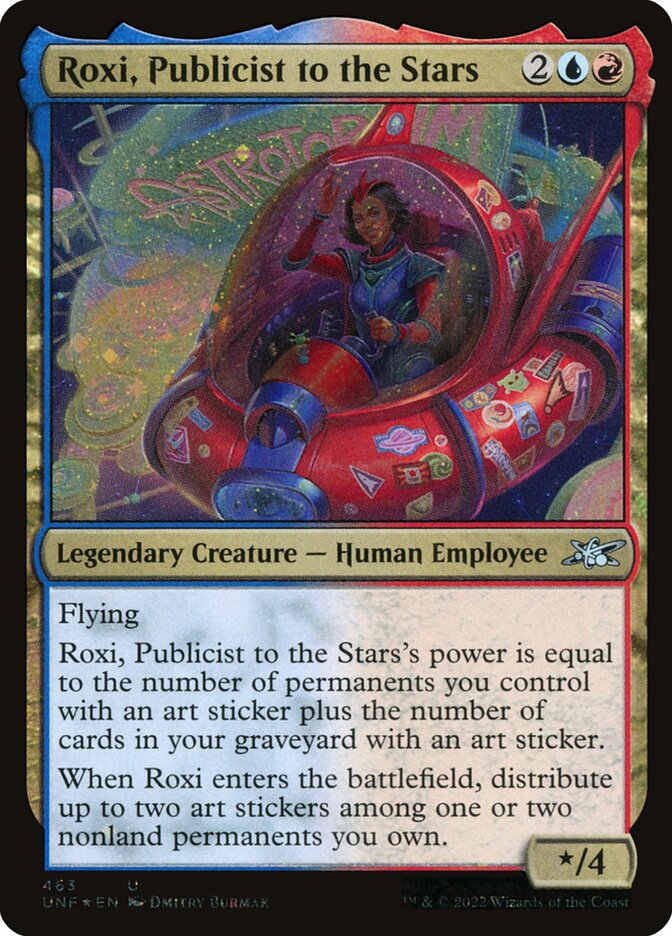 Roxi, Publicist to the Stars - Magic: The Gathering - MoxLand