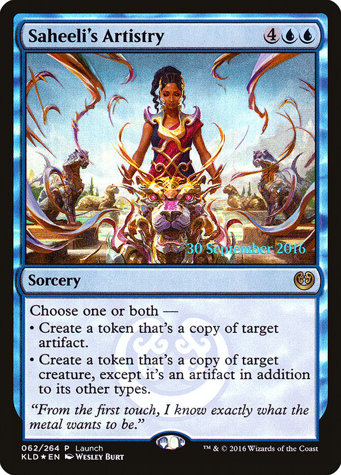 Arte de Saheeli / Saheeli's Artistry - Magic: The Gathering - MoxLand