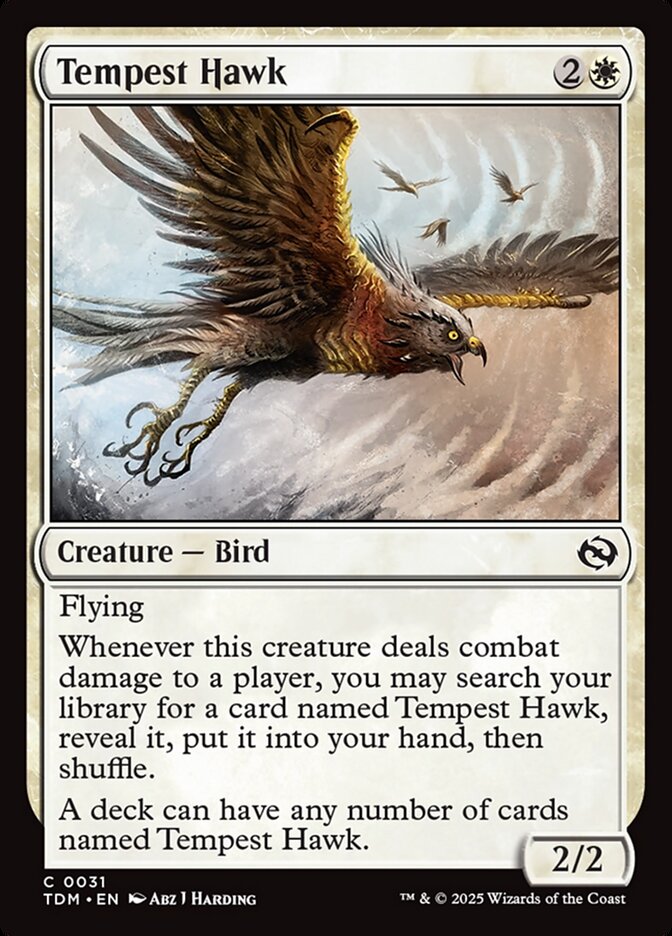 Falcão da Tempestade / Tempest Hawk - Magic: The Gathering - MoxLand