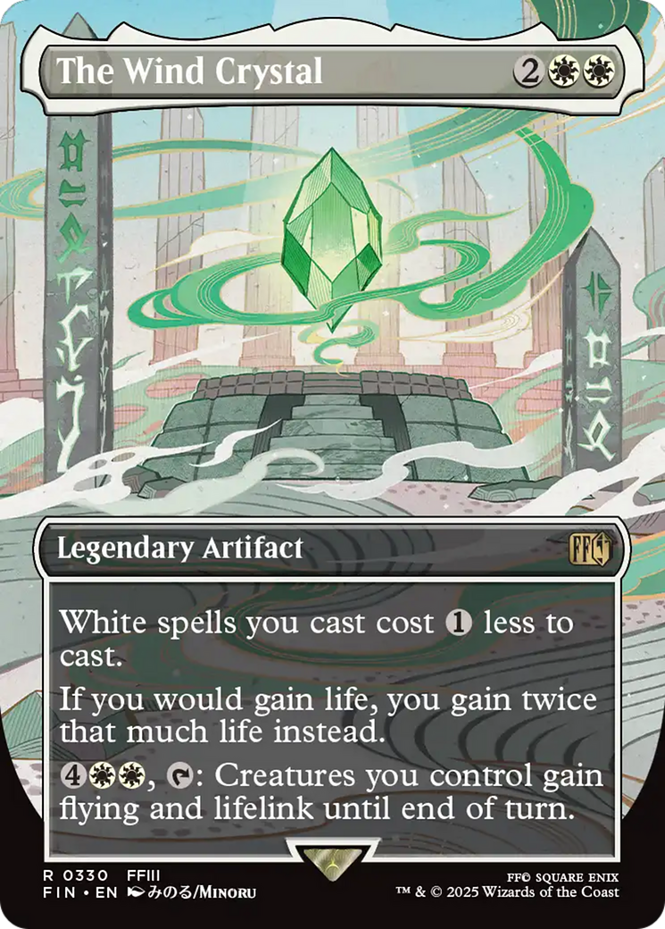O Cristal do Vento / The Wind Crystal - Magic: The Gathering - MoxLand
