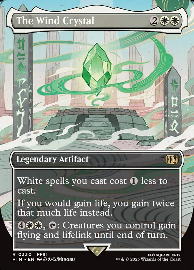 O Cristal do Vento / The Wind Crystal - Magic: The Gathering - MoxLand