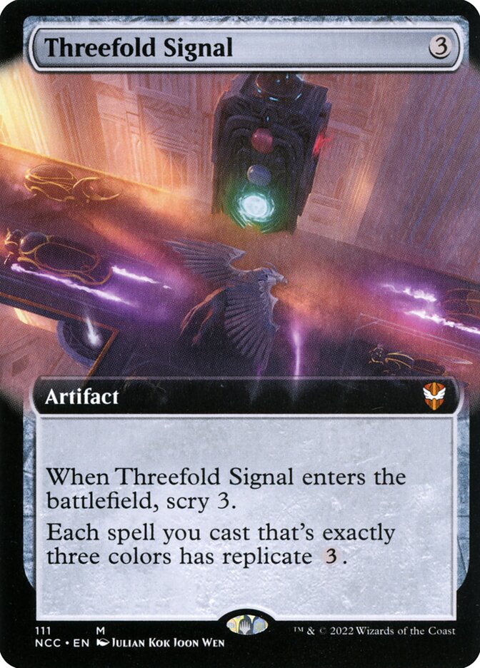 Semáforo Triplo / Threefold Signal - Magic: The Gathering - MoxLand
