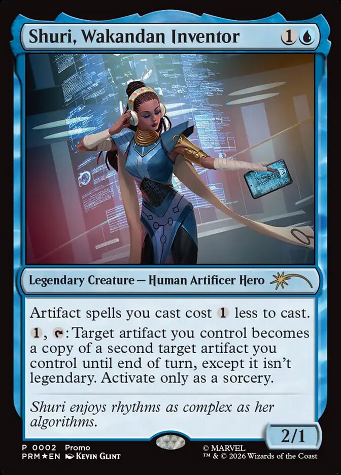 Shuri, Wakandan Inventor - Magic: The Gathering - MoxLand