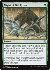 Bravura da Antiga Krosa / Might of Old Krosa - Magic: The Gathering - MoxLand