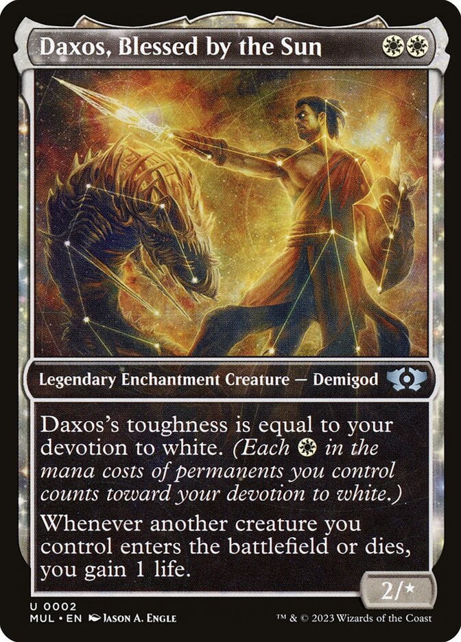 Daxos, Abençoado pelo Sol / Daxos, Blessed by the Sun - Magic: The Gathering - MoxLand