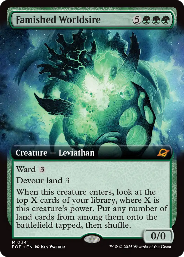 Progenitor de Mundos Faminto / Famished Worldsire - Magic: The Gathering - MoxLand