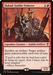 Slobad, Funileiro Goblin / Slobad, Goblin Tinkerer - Magic: The Gathering - MoxLand