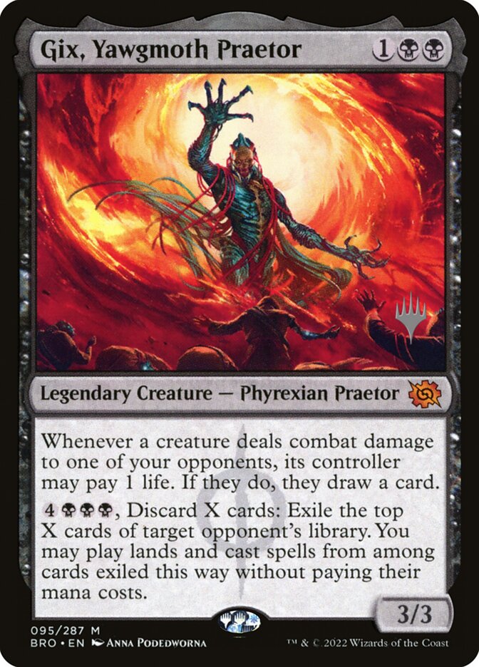 Gix, Pretor de Yawgmoth / Gix, Yawgmoth Praetor - Magic: The Gathering - MoxLand