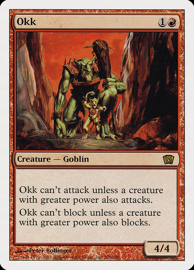 Okk / Okk - Magic: The Gathering - MoxLand