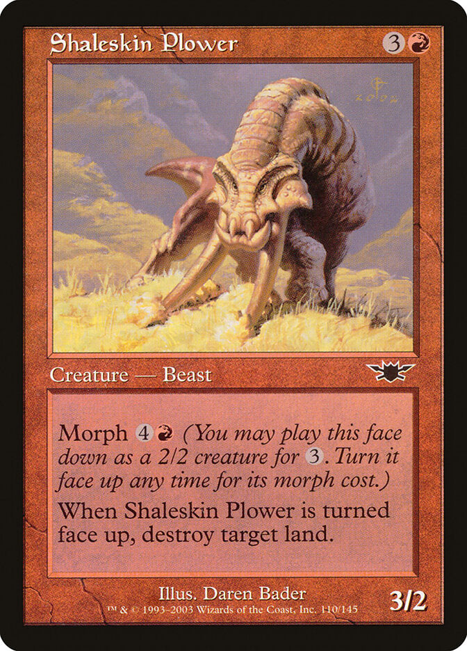 Xistoderme Sulcador / Shaleskin Plower - Magic: The Gathering - MoxLand