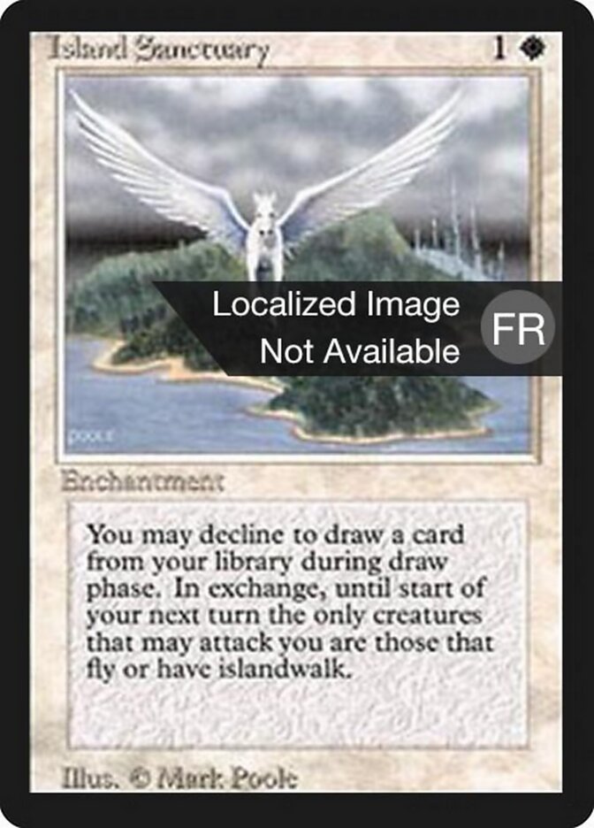 Santuário Insular / Island Sanctuary - Magic: The Gathering - MoxLand