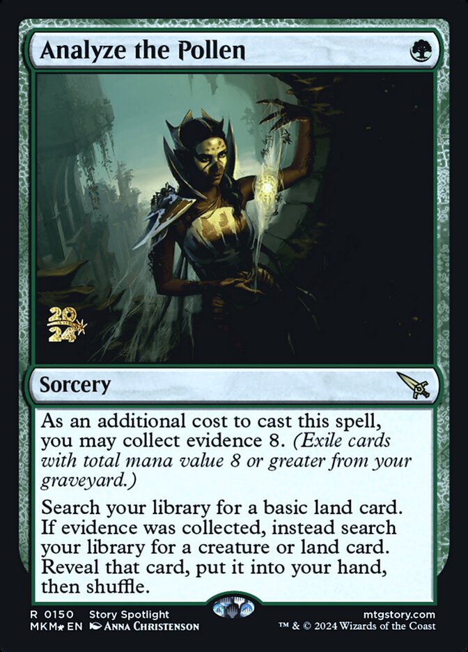 Analisar o Pólen / Analyze the Pollen - Magic: The Gathering - MoxLand