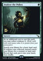 Analisar o Pólen / Analyze the Pollen - Magic: The Gathering - MoxLand