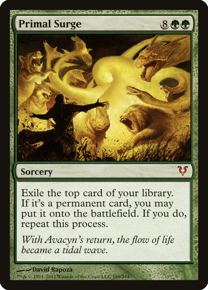 Surto Primordial / Primal Surge - Magic: The Gathering - MoxLand
