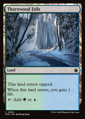 Cachoeira dos Espinhos / Thornwood Falls - Magic: The Gathering - MoxLand