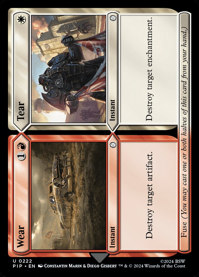 Desgastar / Rasgar / Wear / Tear - Magic: The Gathering - MoxLand