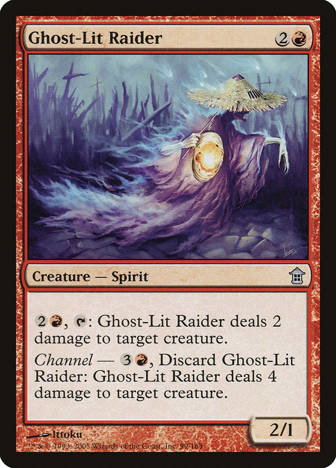 Salteador da Luz Fantasmal / Ghost-Lit Raider - Magic: The Gathering - MoxLand