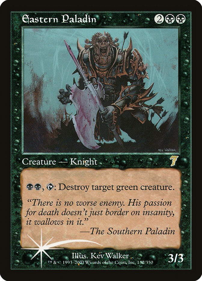 Paladino do Leste / Eastern Paladin - Magic: The Gathering - MoxLand