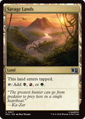 Terras Selvagens / Savage Lands - Magic: The Gathering - MoxLand
