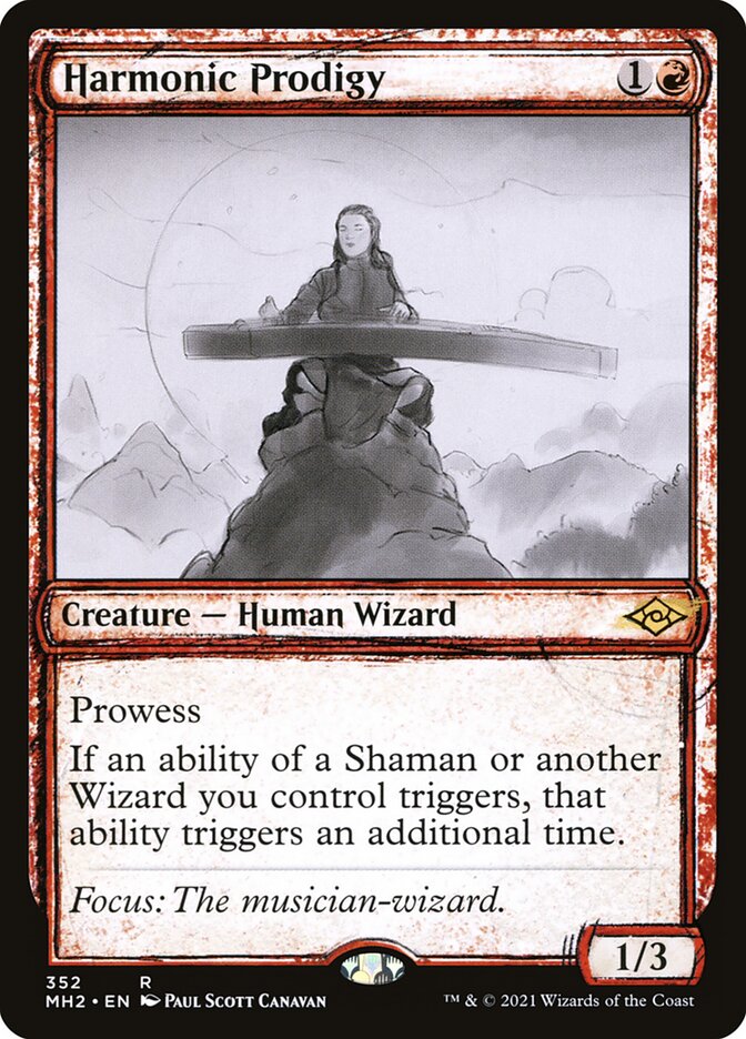 Prodígio Harmônico / Harmonic Prodigy - Magic: The Gathering - MoxLand