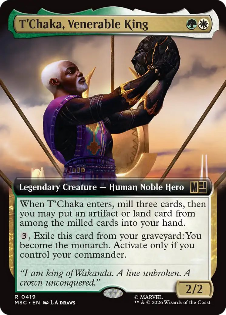 T'Chaka, Venerable King - Magic: The Gathering - MoxLand