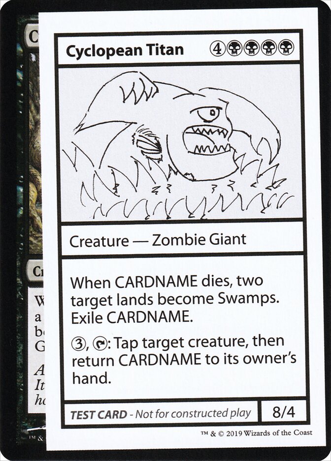 Cyclopean Titan - Magic: The Gathering - MoxLand