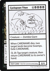 Cyclopean Titan - Magic: The Gathering - MoxLand