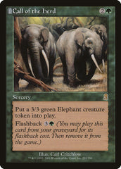 Chamado do Rebanho / Call of the Herd - Magic: The Gathering - MoxLand