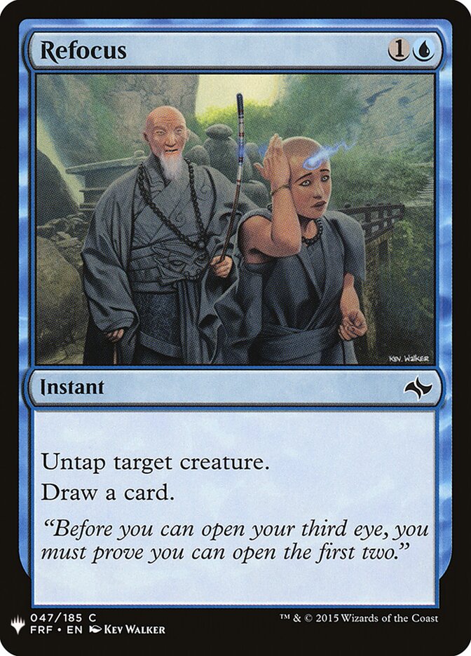 Reconcentrar / Refocus - Magic: The Gathering - MoxLand