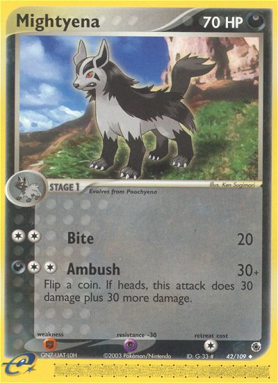 Mightyena - MoxLand - MoxLand