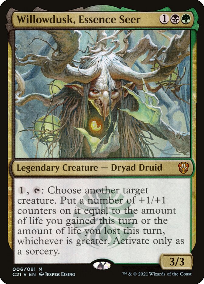 Salgueirumbra, Vidente da Essência / Willowdusk, Essence Seer - Magic: The Gathering - MoxLand