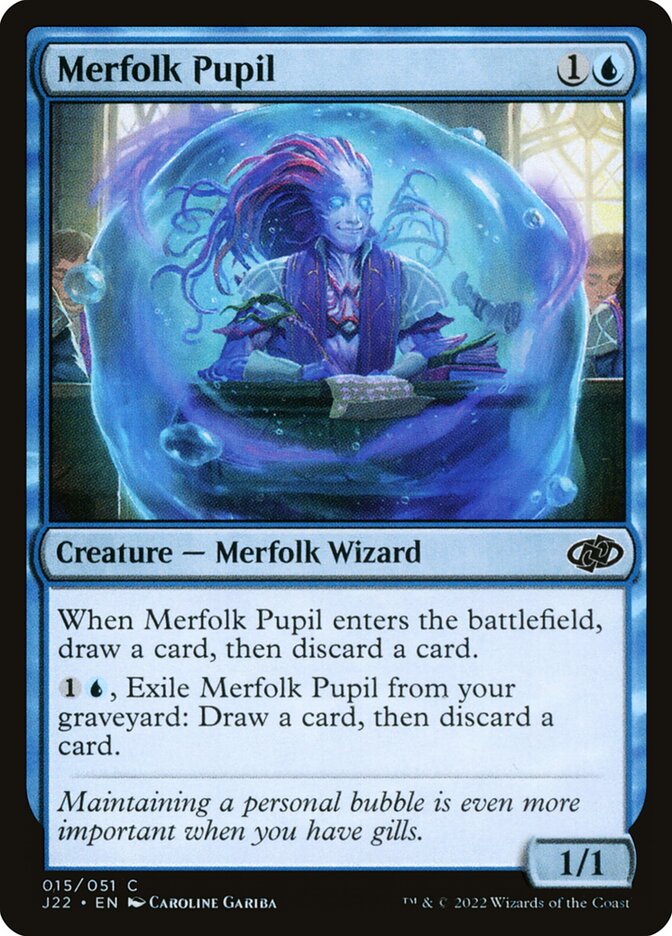 Merfolk Pupil - Magic: The Gathering - MoxLand