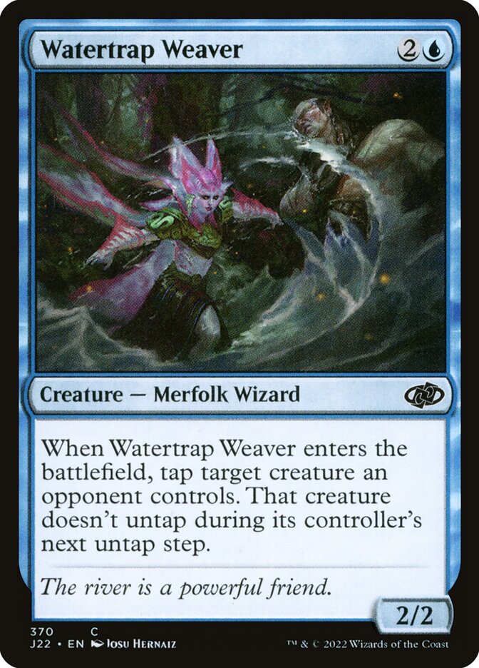 Tecedora de Armadilhas Aquáticas / Watertrap Weaver - Magic: The Gathering - MoxLand
