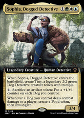 Sophia, Dogged Detective - Magic: The Gathering - MoxLand