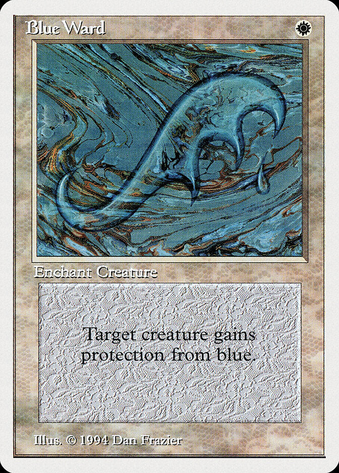 Defesa Azul / Blue Ward - Magic: The Gathering - MoxLand