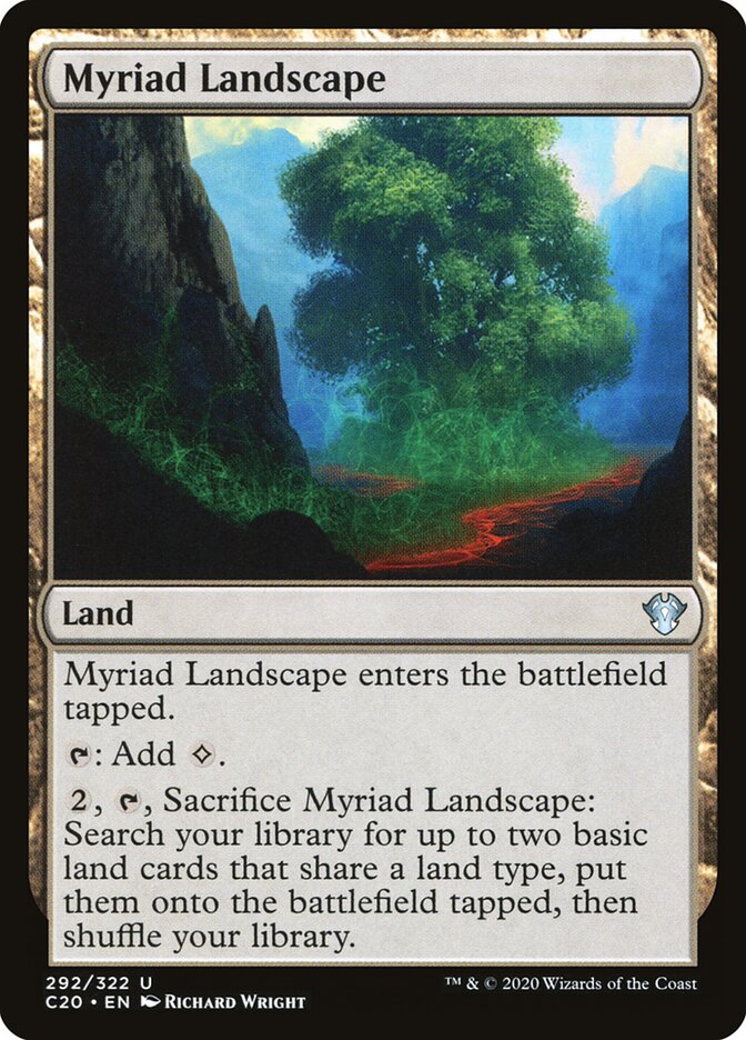 Paisagem Infinita / Myriad Landscape - Magic: The Gathering - MoxLand