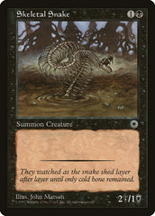 Skeletal Snake / Skeletal Snake - Magic: The Gathering - MoxLand